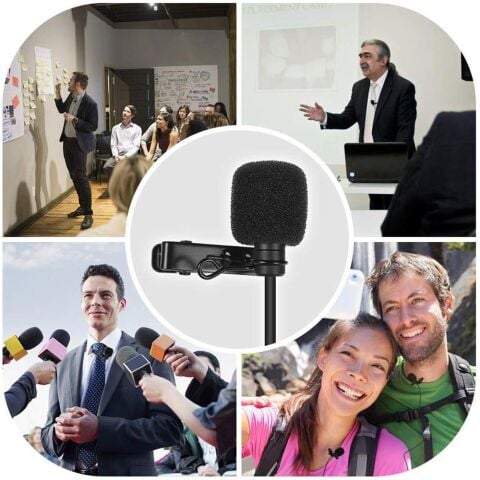 Boya BY-DM10 PC Iphone Telefon Yaka Mikrofonu