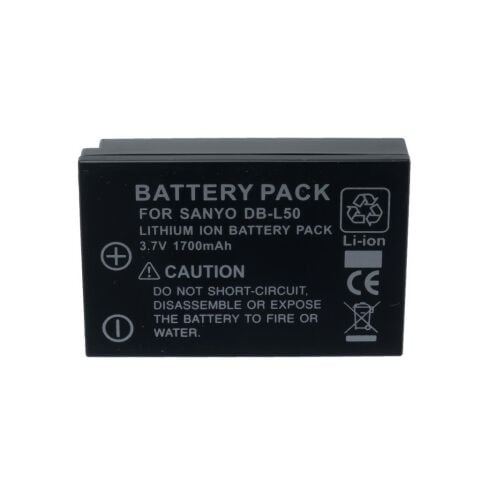 Sanger DB-L50 Sanyo Fotoğraf Makinesi Batarya