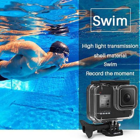 Ulanzi G8-1 Gopro Hero 8 Black Su Geçirmez Housing