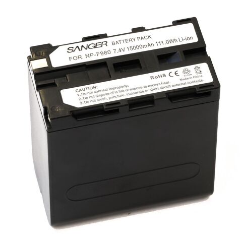 Sanger NP-F980 15000mah Sony Kamera Batarya