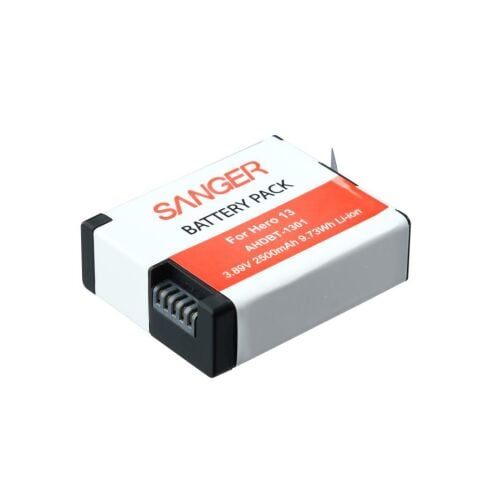 Sanger AHDBT-1301 Hero 13 Aksiyon Kamera Batarya 2500mAh