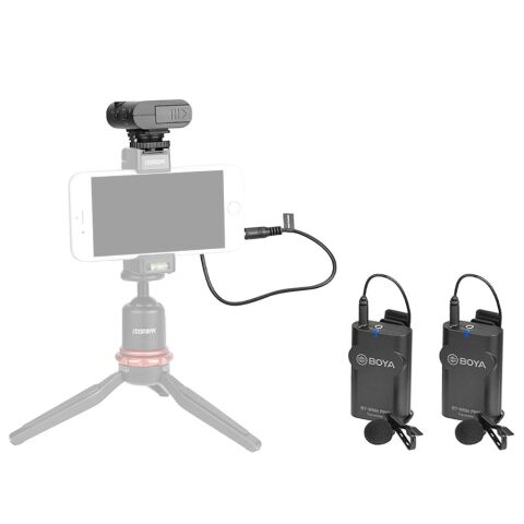 Boya BY-WM4 Pro K2 Kablosuz İkili Yaka Mikrofonu