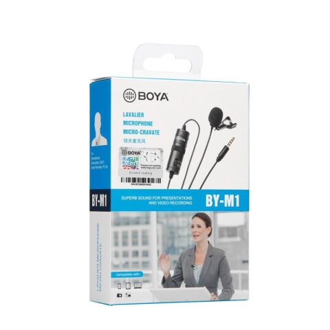 Boya BY-M1 Yaka Mikrofonu