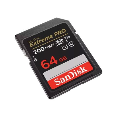 Sandisk Extreme Pro 64gb 200mb/s SDXC Hafıza Kartı