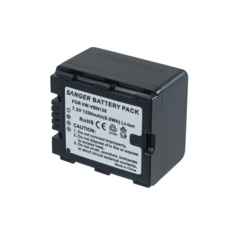 Sanger VW-VBN130 Panasonic Kamera Batarya