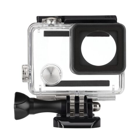 Gopro Hero3, 3+, 4 Silver, 4 Black için Su Geçirmez Housing