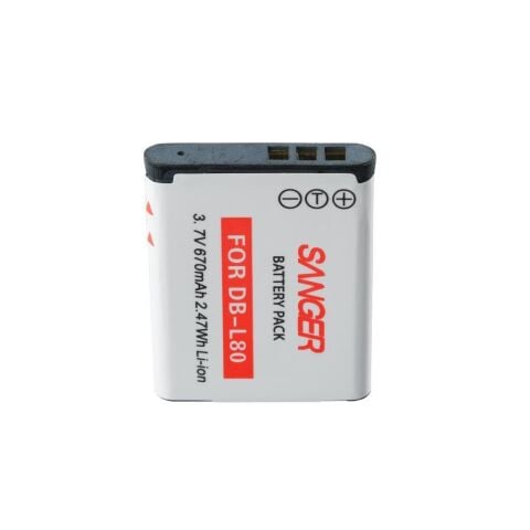 Sanger DB-L80 Sanyo Fotoğraf Makinesi Batarya