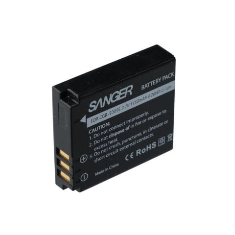 Sanger S005E Panasonic Fotoğraf Makinesi Batarya
