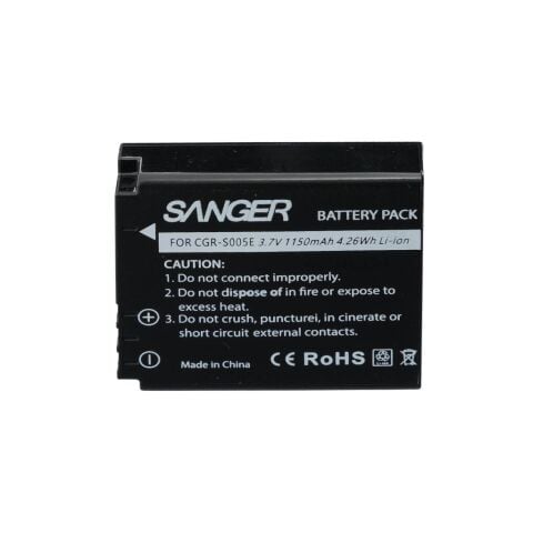 Sanger S005E Panasonic Fotoğraf Makinesi Batarya