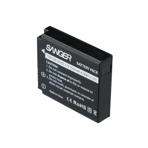 Sanger S005E Panasonic Fotoğraf Makinesi Batarya