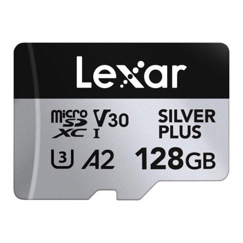Lexar Professional 128GB 205 MB/s Silver Plus MicroSD Hafıza Kartı