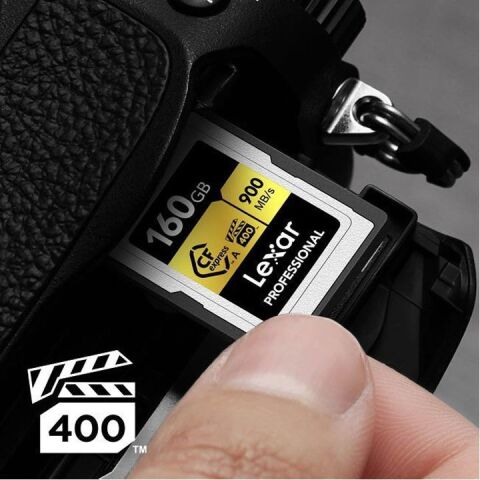 Lexar 160GB 900MB/s Professional CFexpress Type A GOLD Serisi Hafıza Kartı