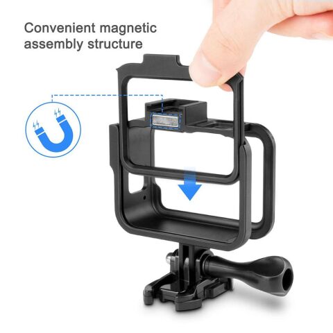 Gopro Hero 8 Black İçin Metal Vlog Çerçeve Frame