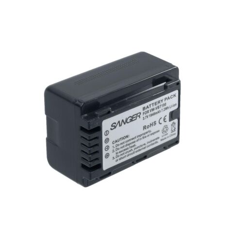 Sanger VW-VBT190 Panasonic Kamera Batarya