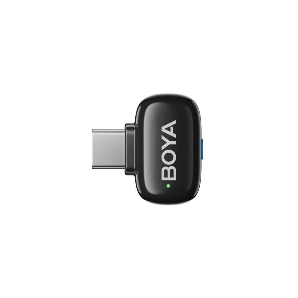 BOYA Mini 2 AI Kablosuz Yaka Mikrofonu Type-C Mat Siyah - SKU02