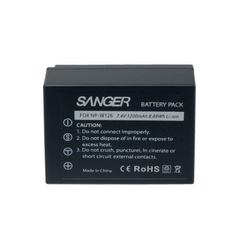 Sanger NP-W126 Fujifilm Fotoğraf Makinesi Batarya