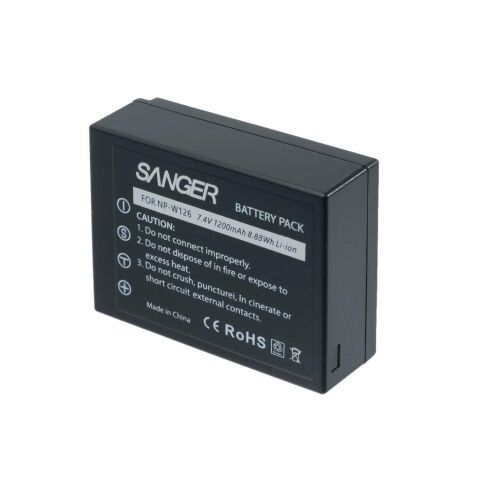 Sanger NP-W126 Fujifilm Fotoğraf Makinesi Batarya