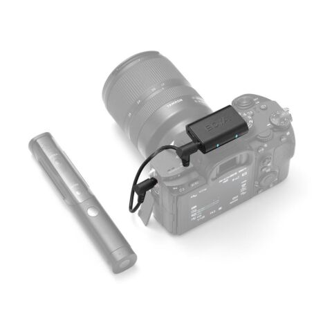BOYA Magic Kablosuz Mikrofon için 3.5mm TRS Kamera Alıcısı