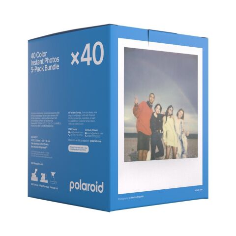 Polaroid Color Film 600 - X40 Film Paketi - NPOL6013