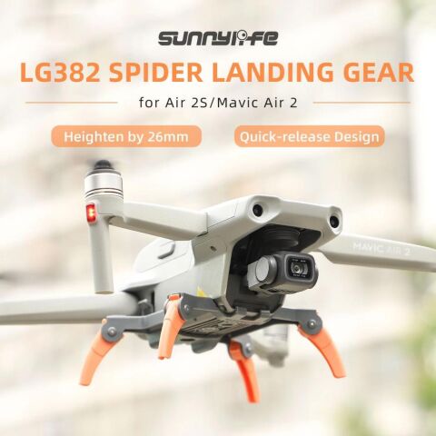 Sunnylife Air 2S / Air 2 Spider İniş Takımı - Yükseltici Landing Gear