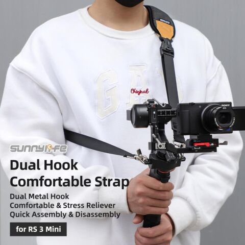 Sunnylife Dual Hook Strap RS 3 Mini için Konforlu Omuz Askısı