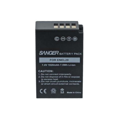 Sanger EN-EL20 Nikon Fotoğraf Makinesi Batarya
