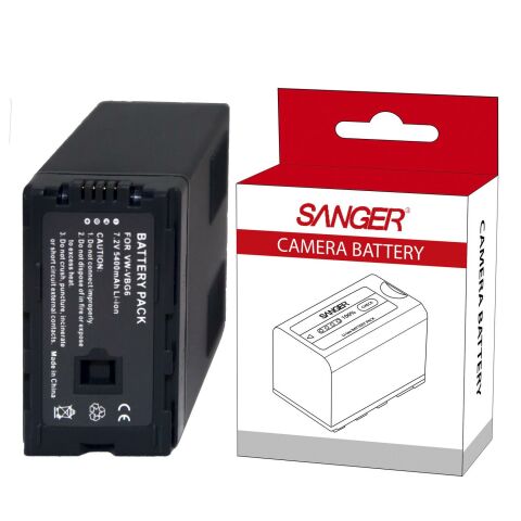 Sanger VW-VBG6 Panasonic Kamera Batarya