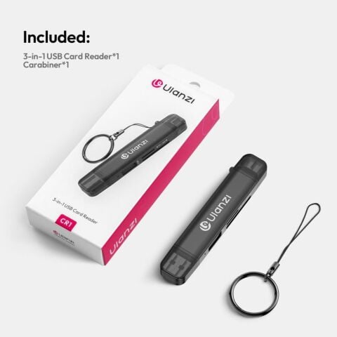 Ulanzi CR1 3-in-1 Card Reader - X117