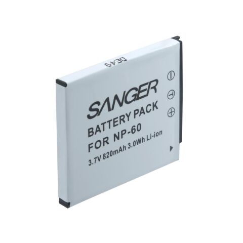 Sanger NP-60 Casio Fotoğraf Makinesi Batarya