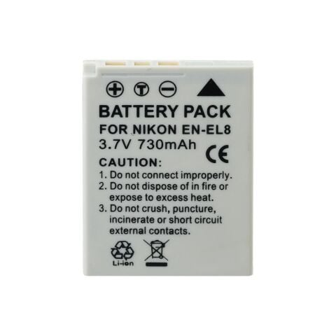Sanger EN-EL8 Nikon Fotoğraf Makinesi Batarya