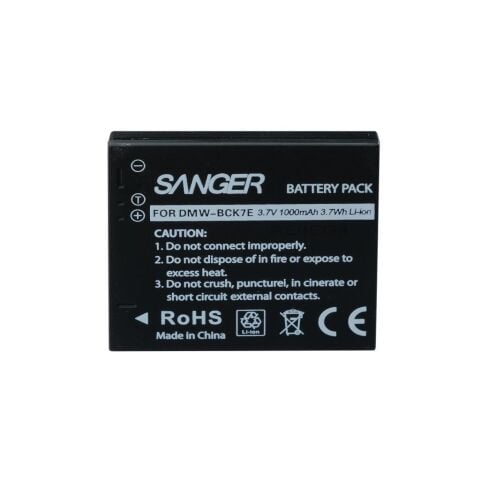 Sanger BCK7 Panasonic Fotoğraf Makinesi Batarya