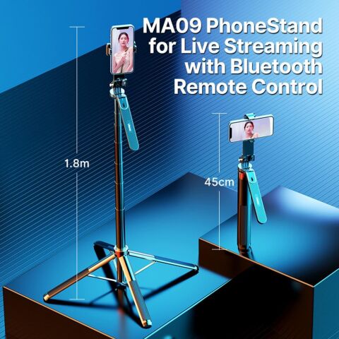Ulanzi MA09 Bluetooth Kumandalı Selfie Tripod - M013GBB2