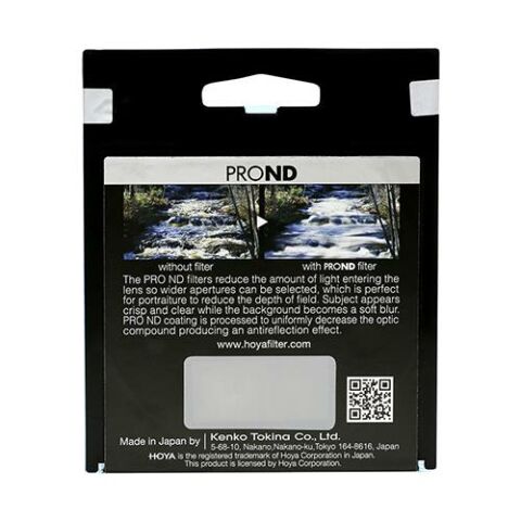 Hoya 67mm PRO ND64 6 Stop ND Filtre