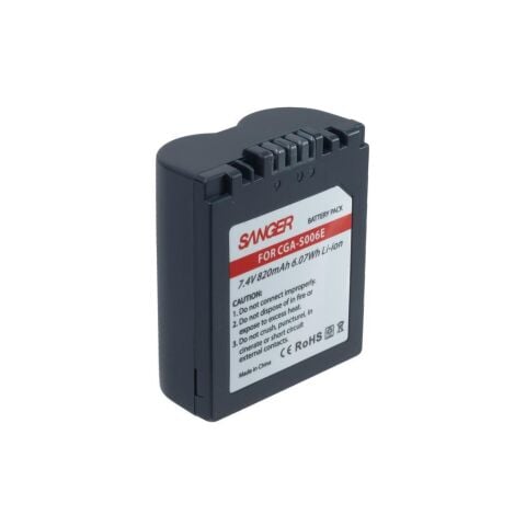 Sanger S006E Panasonic Fotoğraf Makinesi Batarya