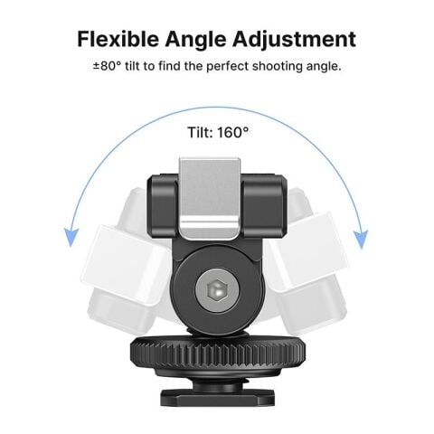 Ulanzi CA22 DJI Osmo Action 3/4 İçin Cold Shoe Adaptörü