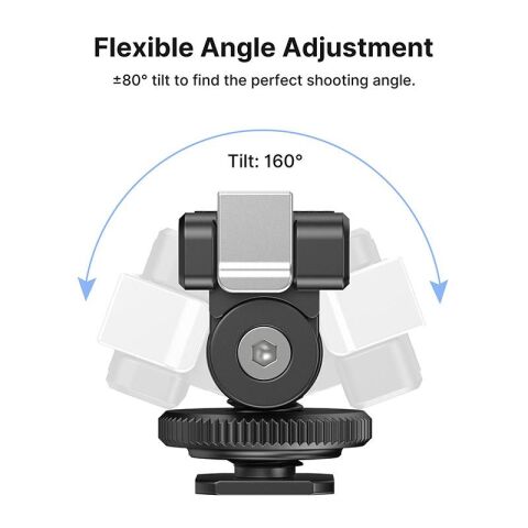 Ulanzi CA22 DJI Osmo Action 3/4 İçin Cold Shoe Adaptörü
