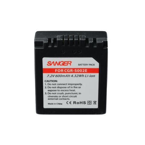 Sanger S002E Panasonic Fotoğraf Makinesi Batarya