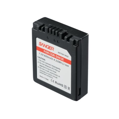 Sanger S002E Panasonic Fotoğraf Makinesi Batarya