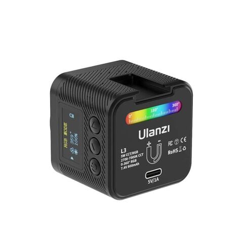 Ulanzi L3 RGB LED Efektli Video Işığı L052GBB1