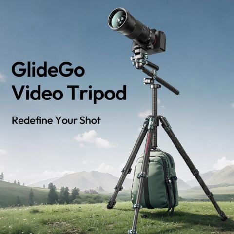 Ulanzi JJ06 GlideGo Carbon Fiber Video Tripod - T081