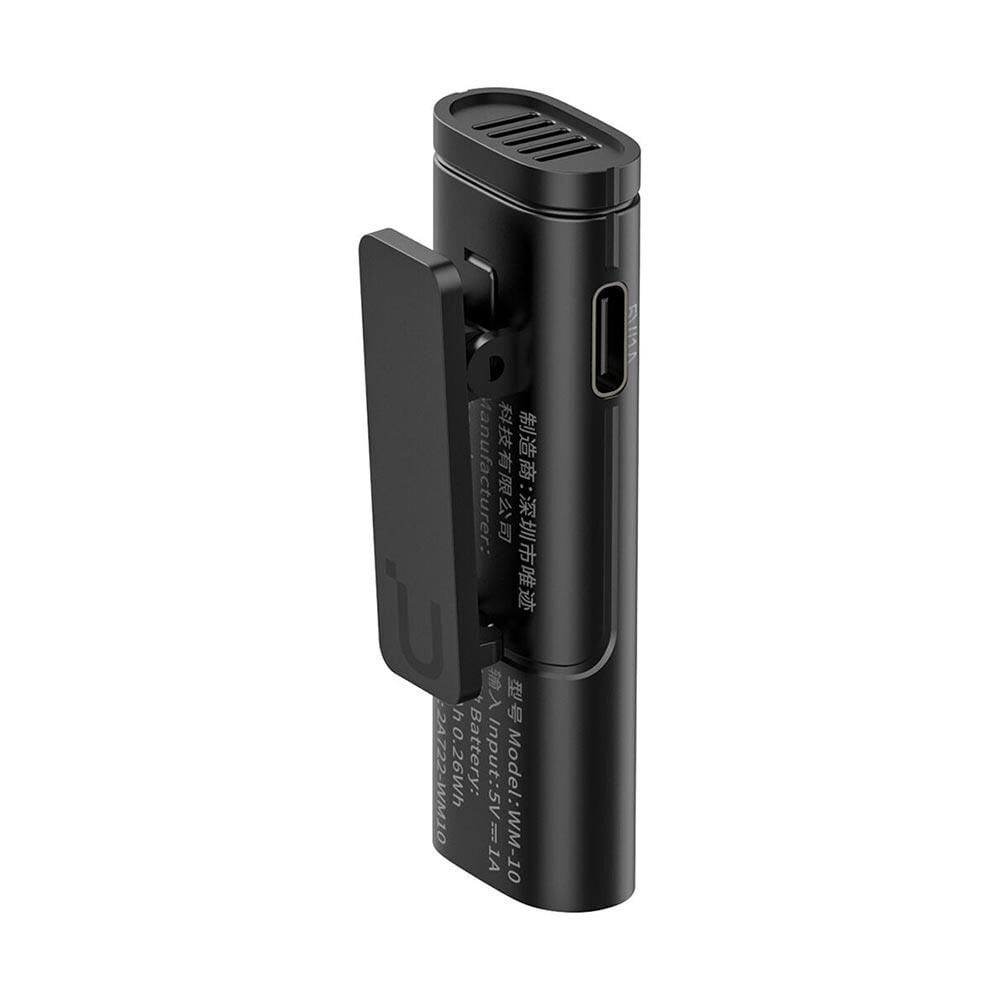 Ulanzi WM-10 Akıllı Telefon veya Tabletler için Kablosuz Klipsli Mikrofon (Type-C) - 3328A