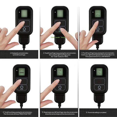 Gopro İçin Universal Wifi Uzaktan Kumanda