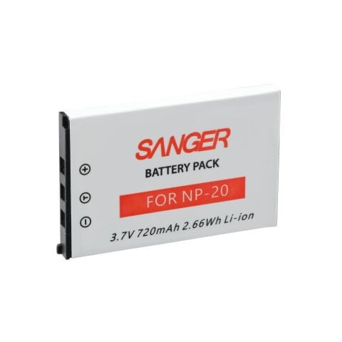 Sanger NP-20 Casio Fotoğraf Makinesi Batarya