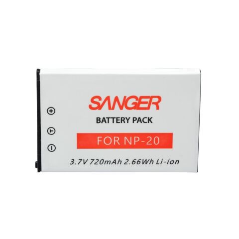 Sanger NP-20 Casio Fotoğraf Makinesi Batarya