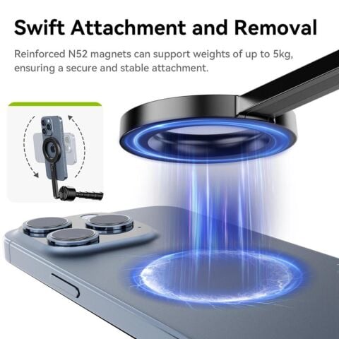 Ulanzi MG-002 Max Uzatılabilir Manyetik Telefon Selfie Tripod - M001B