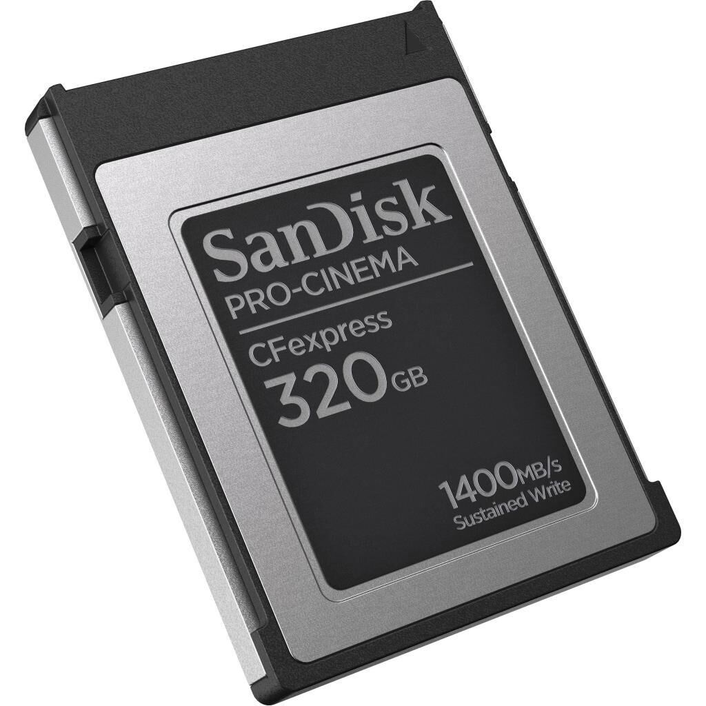 SanDisk 320GB PRO-CINEMA CFexpress Type B Hafıza Kartı - SDCFEC-320G-GN4NN