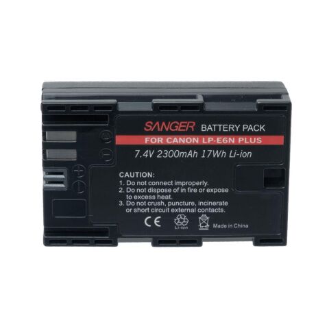 Sanger LP-E6N Plus Canon Fotoğraf Makinesi Batarya