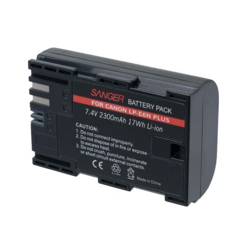 Sanger LP-E6N Plus Canon Fotoğraf Makinesi Batarya