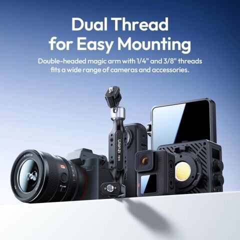Ulanzi TB15 Çift Uçlu Magic Arm Kamera ve Aksesuar Bağlantı Kolu - S006
