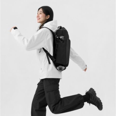 Ulanzi F08 20L Hafif Modüler Seyahat ve Kamera Sırt Çantası Siyah - B177